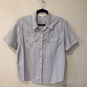 Ely Cattleman Women's Striped Snap Shirt